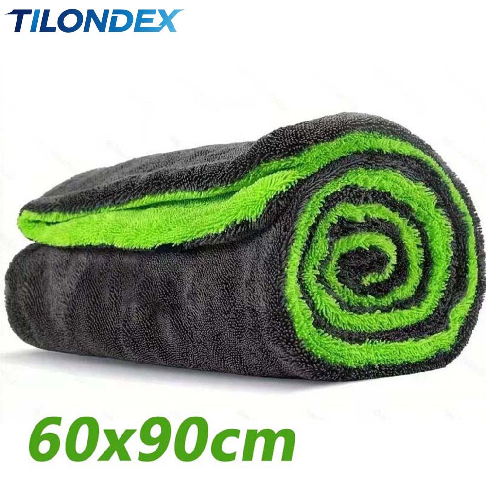 Microfiber Towel Detailing - 1PC 1000GSM Dual-Sided Microfiber Car Drying